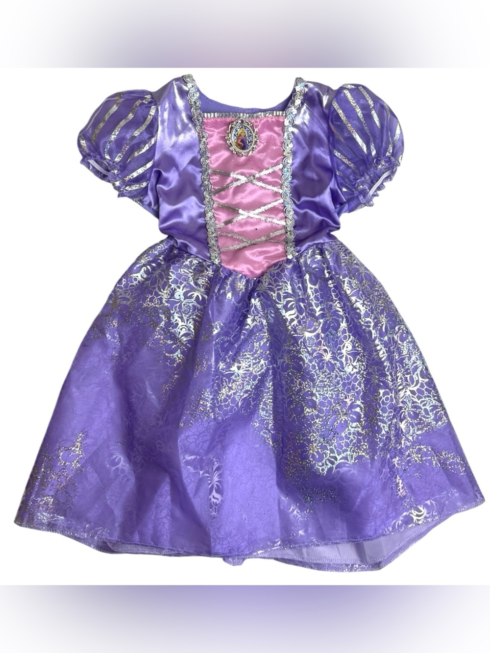 Disney Princess Rapunzel Dress Costume Play Purple 4-5